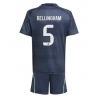 Koszulka piłkarska Real Madrid Jude Bellingham #5 Strój wyjazdowy dla dzieci 2025-26 tanio Krótki Rękaw (+ Krótkie spodenki) Koszulka piłkarska Real Madrid Jude Bellingham #5 Strój wyjazdowy dla dzieci 2025-26 tanio Krótki Rękaw (+ Krótkie spodenki)